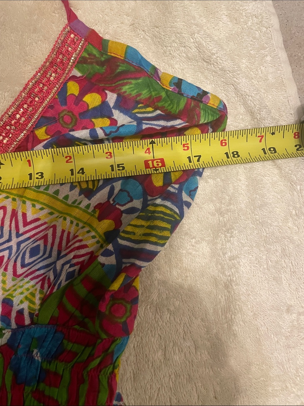 NWT Junglee Billee Vibrant Multicolor Floral Boho Dress - Picture 6 of 8